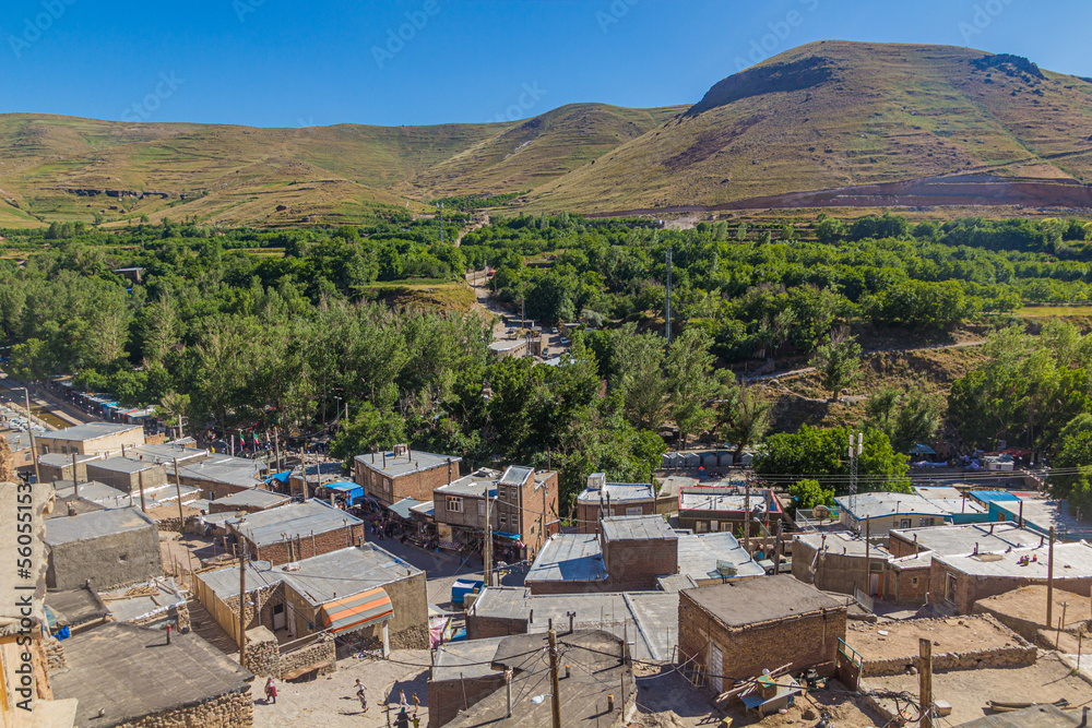 View of Kandovan village, Iran