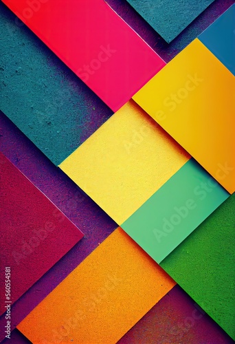 Colorful Abstract Rainbow B...