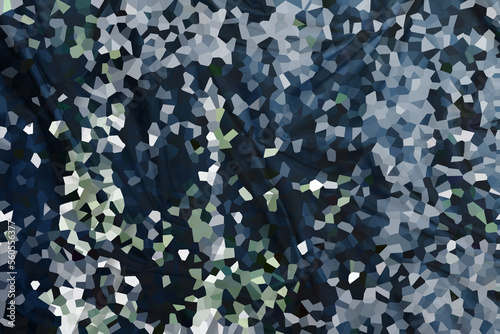 Pixel art abstract background. web banner template. 3D Illustration