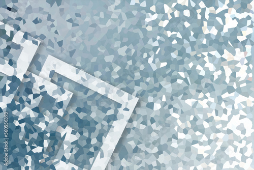 Pixel art abstract background. web banner template. 3D Illustration