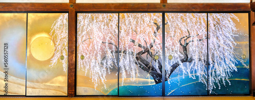 京都、醍醐寺三宝院の襖絵