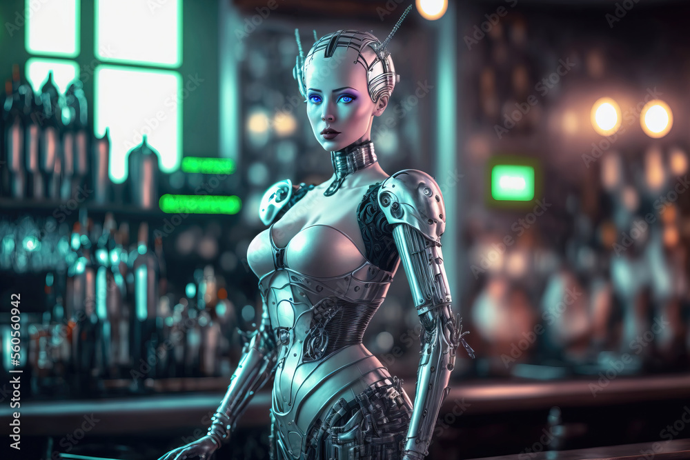 Android bartender. sketch art for artist creativity and inspiration. generative AI
Android bartender. sketch art for artist creativity and inspiration. generative AI
