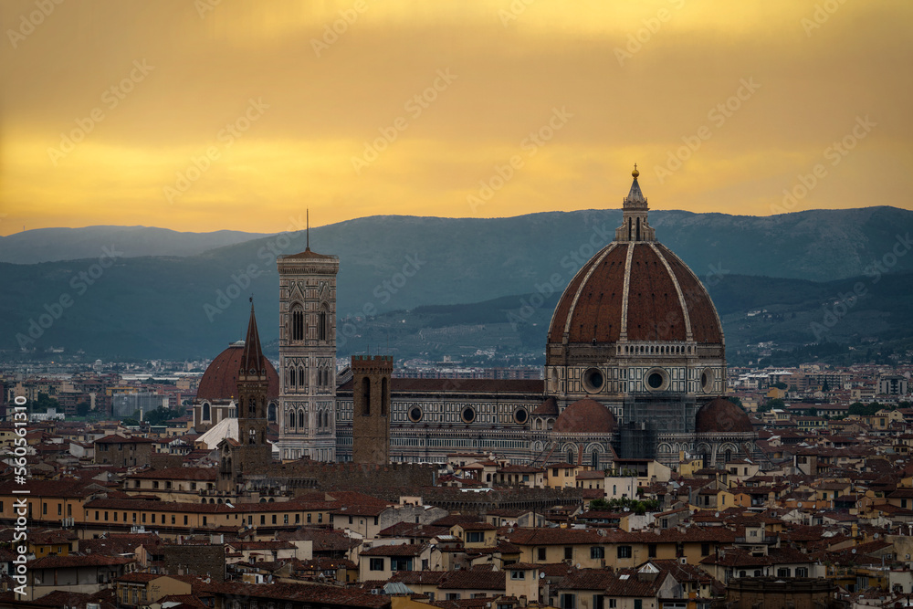 Santa Maria del Fiore Cathedral in Florence, Italy taken in May 2022