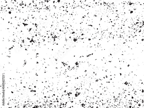 Distress vector grunge texture with large and small coarse grains. Texture for overlay, stencil in grunge style. Design element