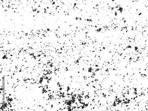 Vector abstract grunge texture with large and small coarse grains. Texture for overlay, stencil in grunge style. Design element