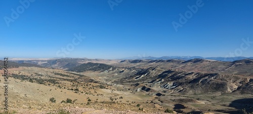 panorama of the mountains