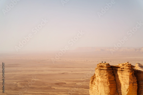 Edge of the World in Saudi Arabia taken in January 2022