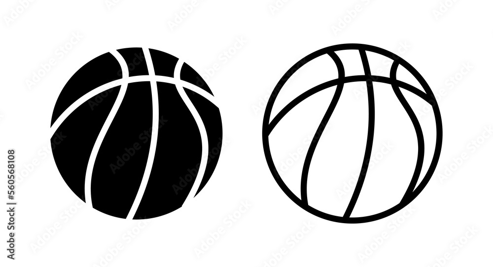 Basketball icon vector illustration. Basketball ball sign and symbol Basketball icon vector illustration. Basketball ball sign and symbol