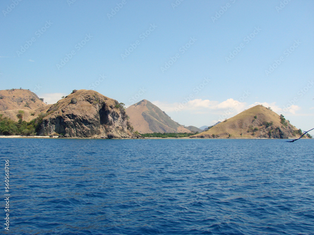 Seascape, Pacific Islands. Natural landscape.