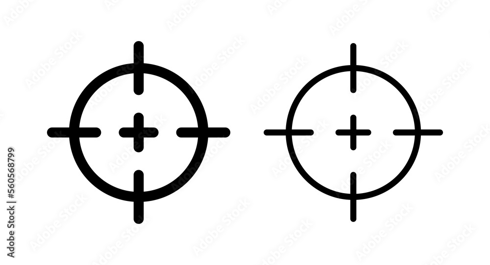 Target icon vector illustration. goal icon vector. target marketing sign and symbol