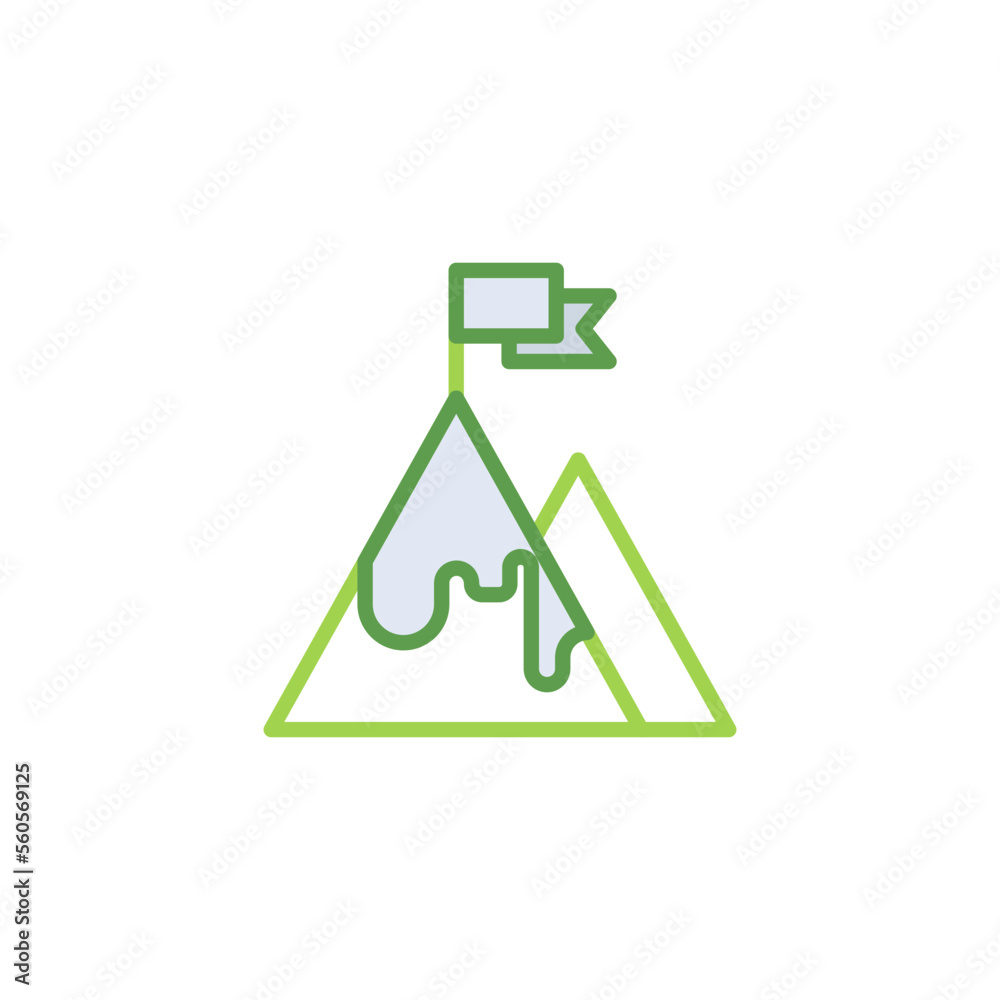 Success business icon with green duotone style. Corporate, currency, database, development, discover, document, e commerce. Vector illustration Success business icon with green duotone style. Corporate, currency, database, development, discover, document, e commerce. Vector illustration