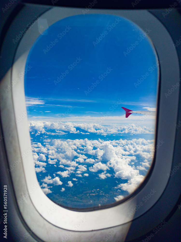 view from airplane window view from airplane window