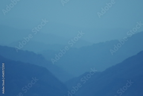 Landscape photo of mountains. I feel calm.