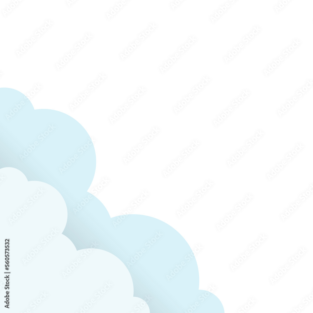 Cloud Illustration Corner