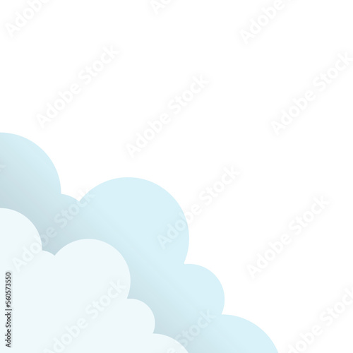 Cloud Illustration Corner