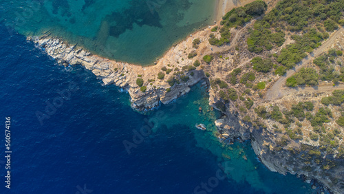 Bucht in Griechenland bei Tag