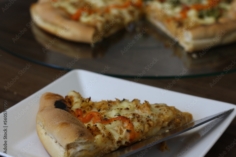Pizza recheada Pizza recheada