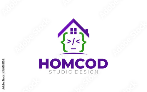 Illustration vector graphic of a coding, programmer, Coder Company logo design template