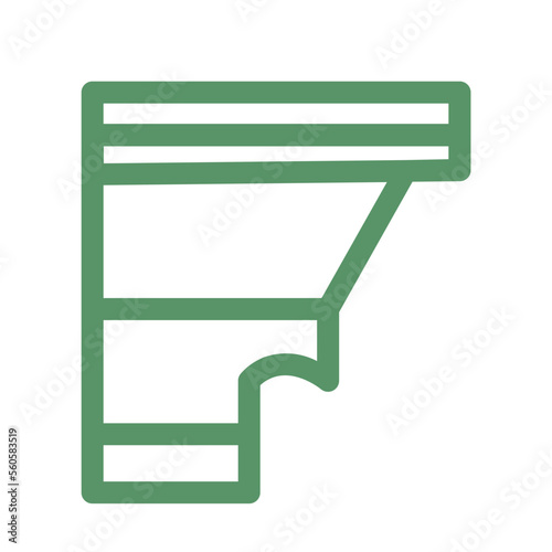 Construction Cornice Tools Icon