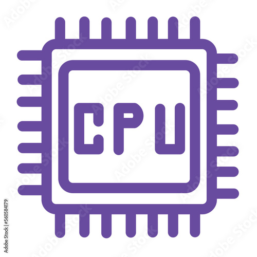 Cpu Mobile Perfomance Processor Smartphone Icon