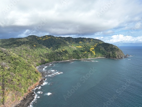 Playa Vivos also known as Playa Muertos in Tambor Bay, Costa Rica