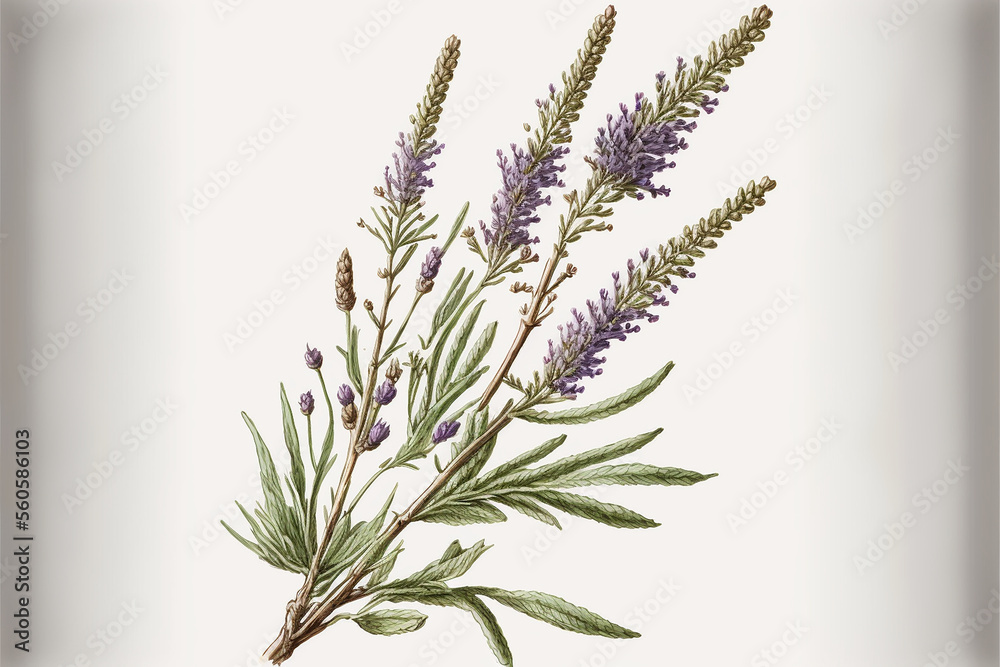 lavender flowers isolated on white lavender flowers isolated on white