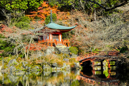 京都、醍醐寺の弁天堂