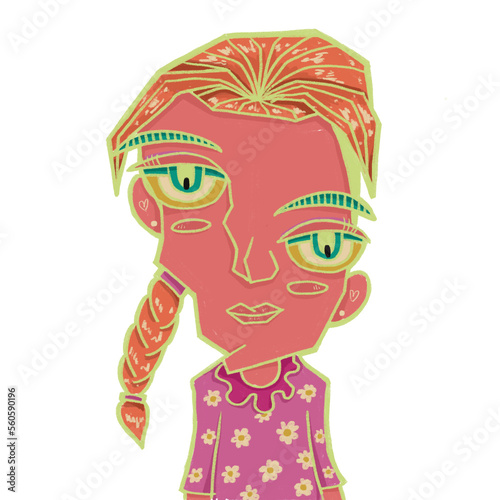 abstract girl 