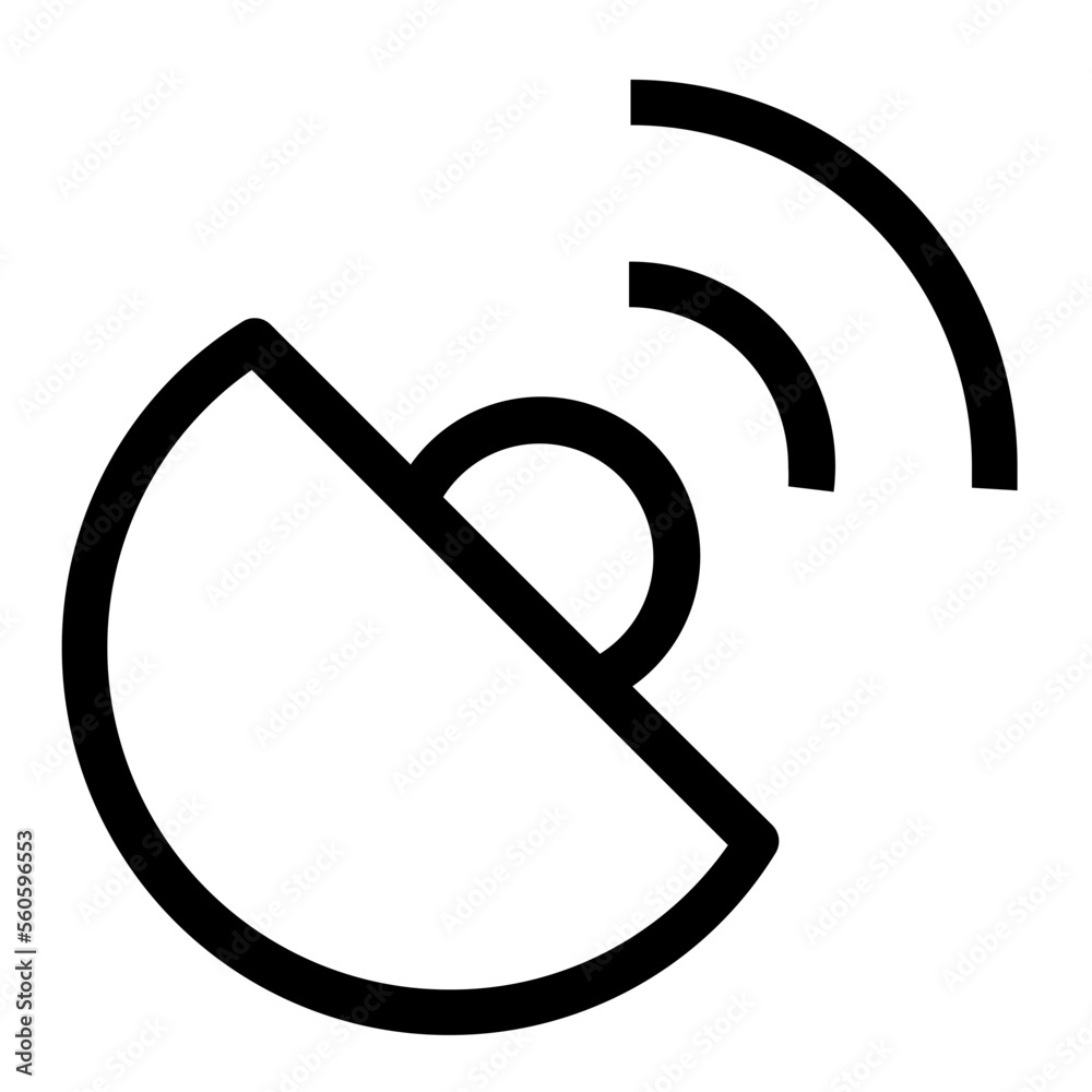 Gps Antenna line icon Gps Antenna line icon