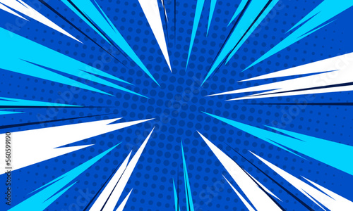 Comic burst background. vector illustration
