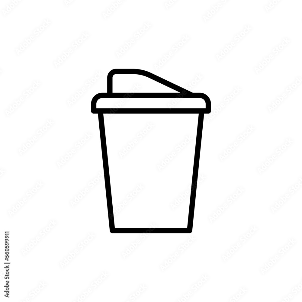 Disposable cup icon vector design templates Disposable cup icon vector design templates