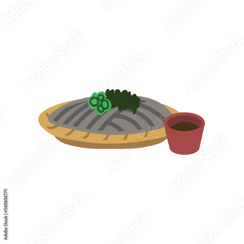 ざる蕎麦　シンプル