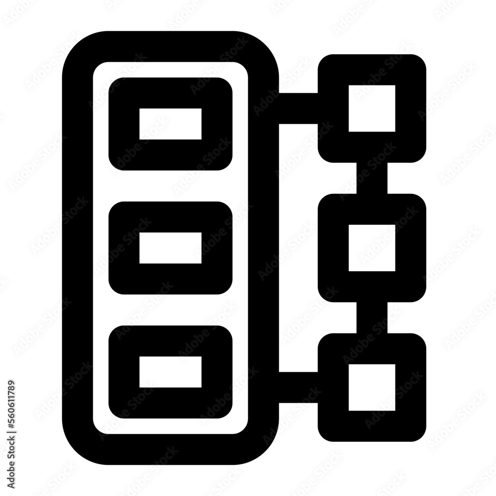 Server line icon Server line icon
