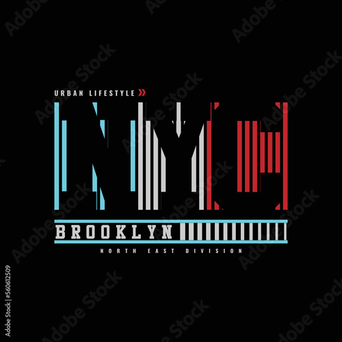 New york city typography vector t shirt design 