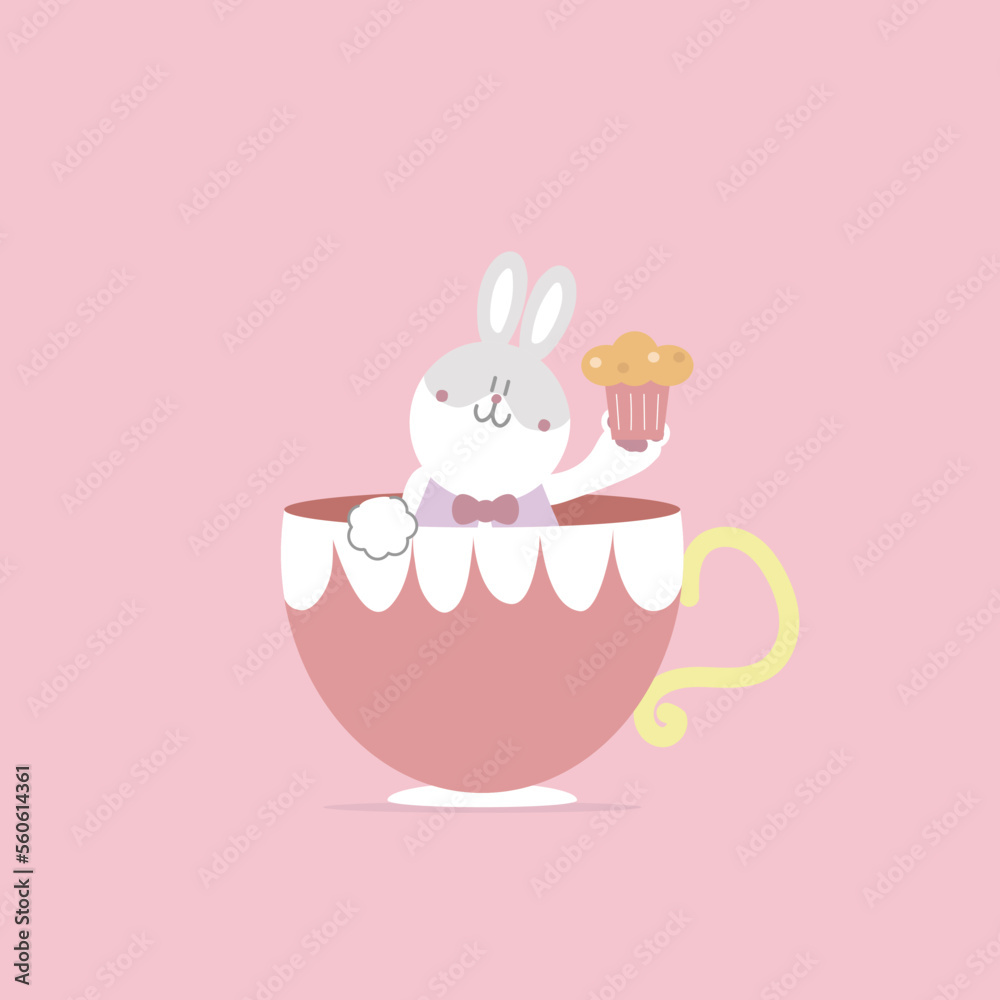 animal pet bunny rabbit, valentine’s day, happy easter, flat vector illustration cartoon character animal pet bunny rabbit, valentine’s day, happy easter, flat vector illustration cartoon character