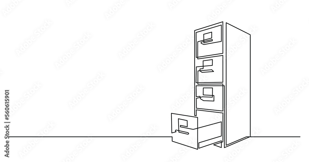 continuous line drawing of big office file cabinet - PNG image with transparent background continuous line drawing of big office file cabinet - PNG image with transparent background