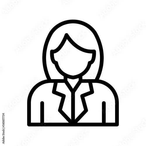 Stewardess Icon