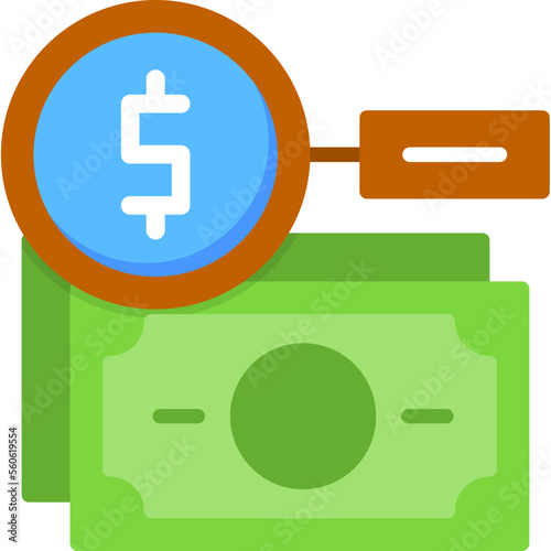Search Money Icon