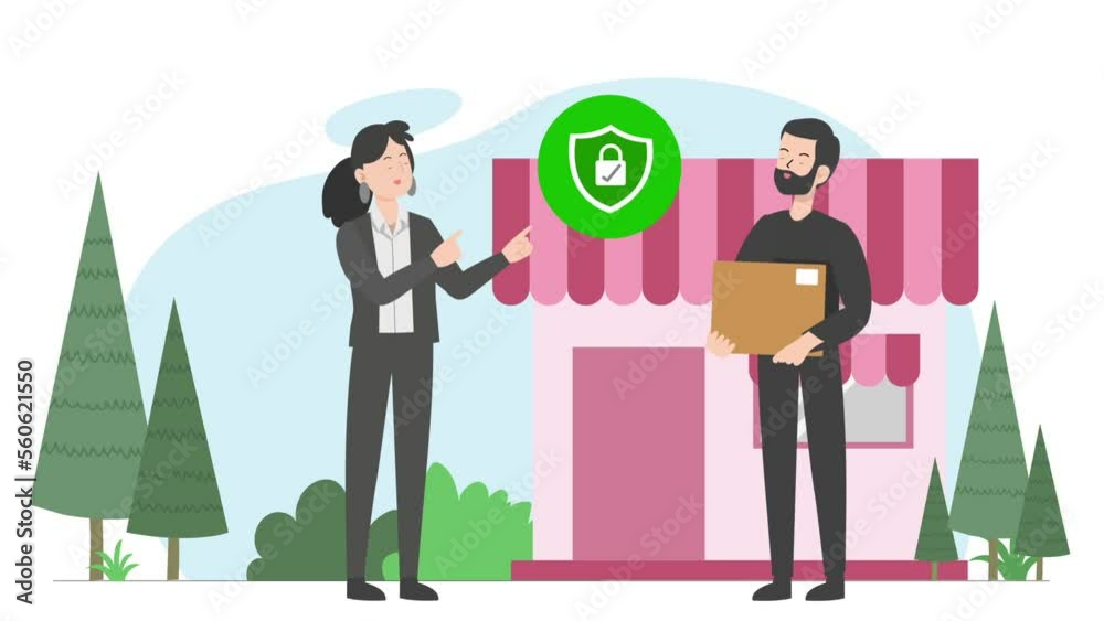 Businessman holding documents talking to partner Businessman holding documents talking to partner