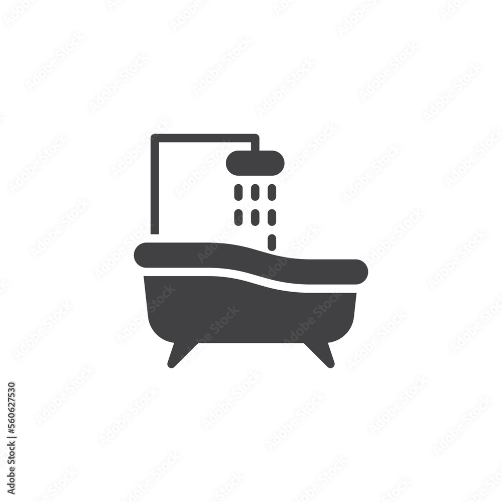 Bathroom vector icon