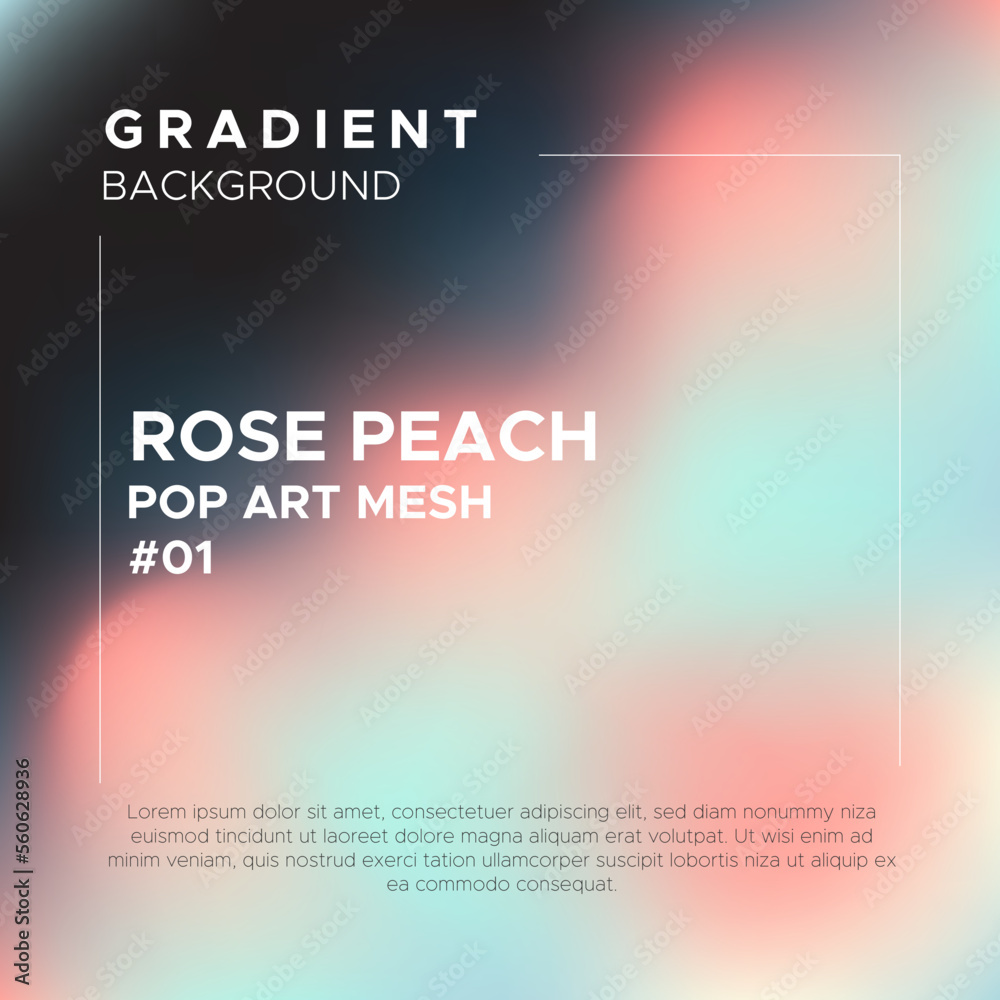 Rose Peach Pop Art Gradient Mesh Background. Perfect for wallpaper, book cover, coaster, packaging, phone casing, brochure, flyer, poster design, wallpaper, mobile screen, website design Rose Peach Pop Art Gradient Mesh Background. Perfect for wallpaper, book cover, coaster, packaging, phone casing, brochure, flyer, poster design, wallpaper, mobile screen, website design