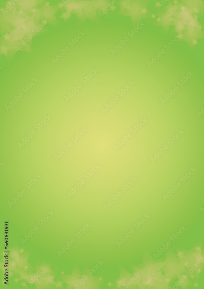 Vector Silver White Glowing Star Confetti on Green Gradient Background. Bokeh Texture. Abstract Magic Starry Pattern. Glitter Shiny Particles Explosion. Summer Glowing Poster. Christmass Design.