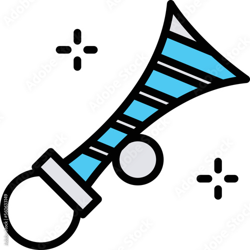 Party horn Vector Icon
