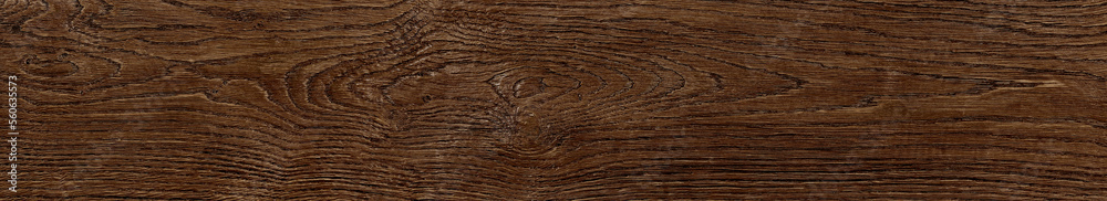 Obraz premium Brown wood texture, dark color parquet surface, wooden background