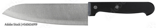 Image of a cooking knife viewed from the side