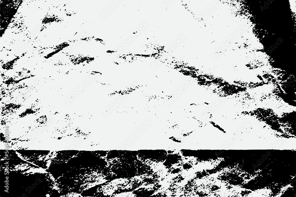 Fototapeta premium Black Old Blank Paper Old Ruined Rough Shabby Grunge Scratched Torn Torn Texture.