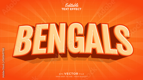 Editable Text Effects for American Football Sports Events Team