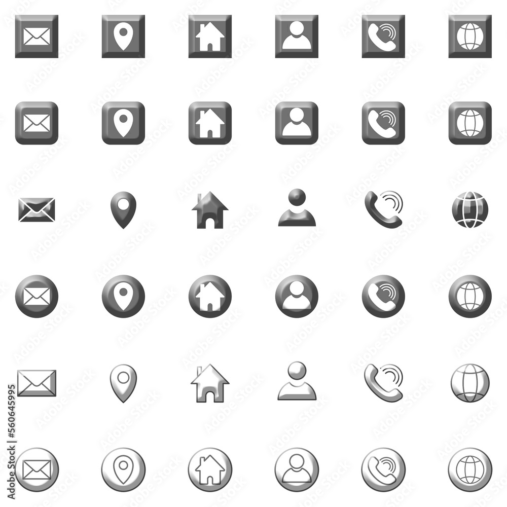 web icons set 3d icon set web icons set 3d icon set