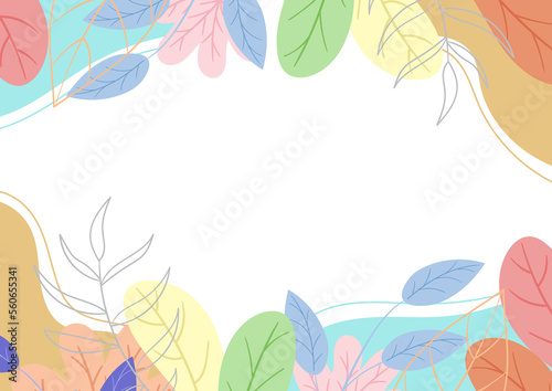 abstract floral background design art