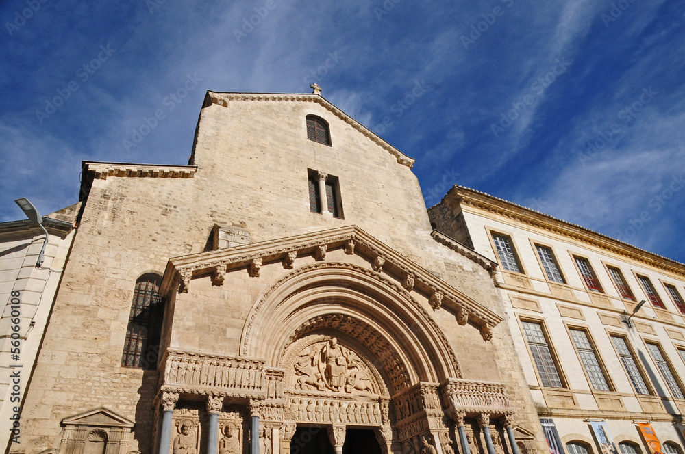 Arles, la Cattedrale di Saint-Trophime - Provenza	